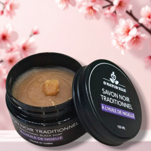 Savon noir traditionnel à l'huile de nigelle